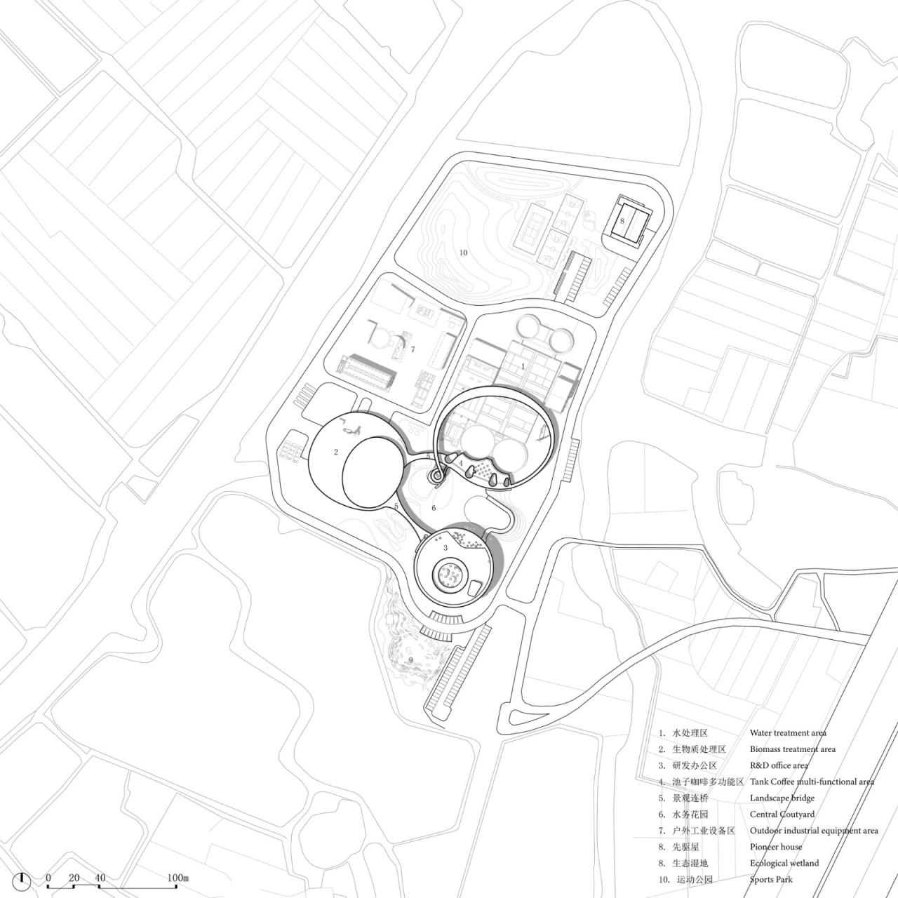 BIM建筑|宜兴城市污水资源概念厂 / 清华院 素朴工作室 BIM建筑|宜兴城市污水资源概念厂 / 清华院 素朴工作室