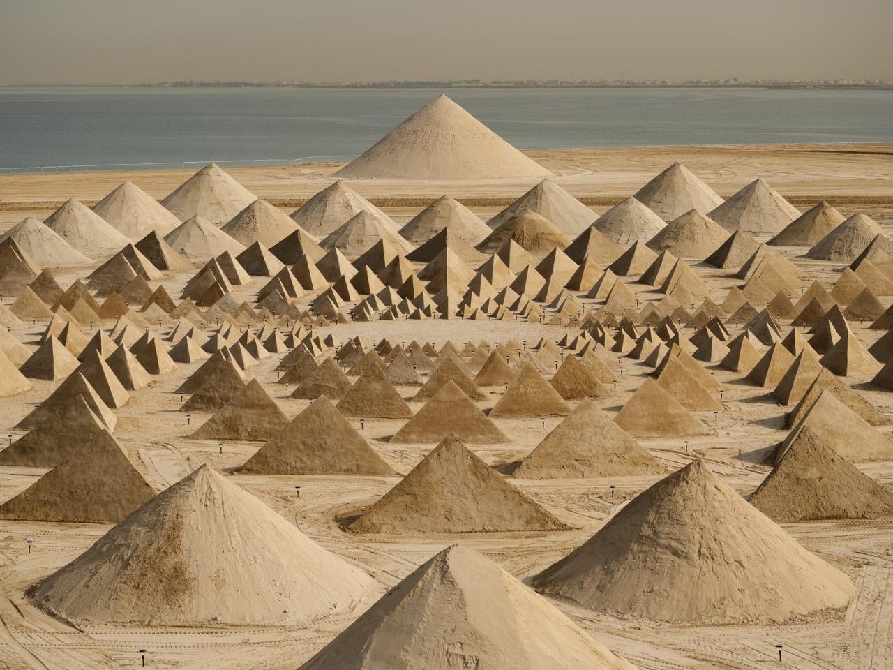 BIM建筑|沉浸式陆地艺术作品 :“自我相似” / Jim Denevan BIM建筑|沉浸式陆地艺术作品 :“自我相似” / Jim Denevan