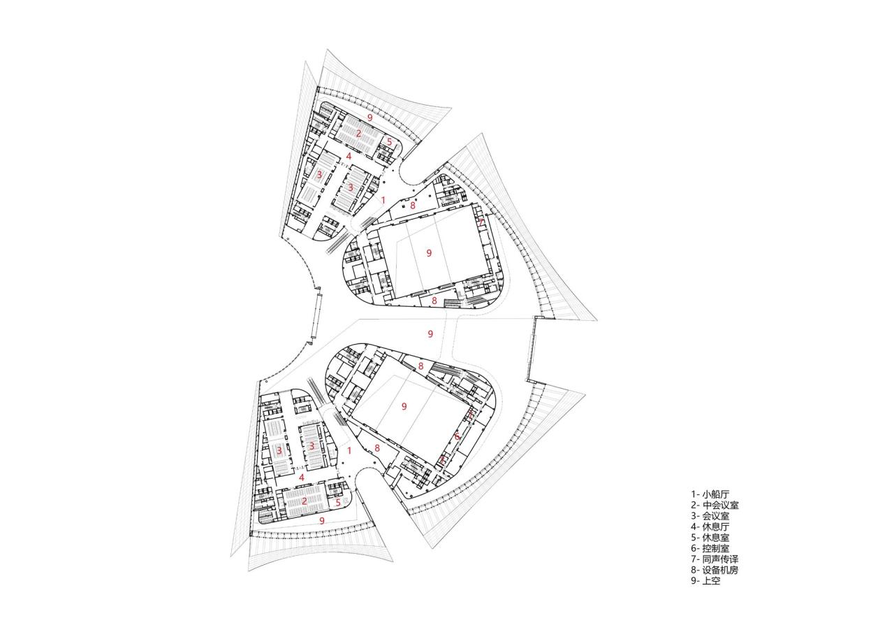 BIM建筑|南沙国际金融论坛(IFF)永久会址 / 同济大学建筑设计研究院 BIM建筑|南沙国际金融论坛(IFF)永久会址 / 同济大学建筑设计研究院