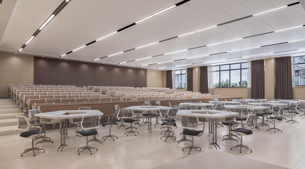 BIM建筑|绿色生态校园:华东师范大学附属顺德美的学校(二期)/ 睿住天元 BIM建筑|绿色生态校园:华东师范大学附属顺德美的学校(二期)/ 睿住天元