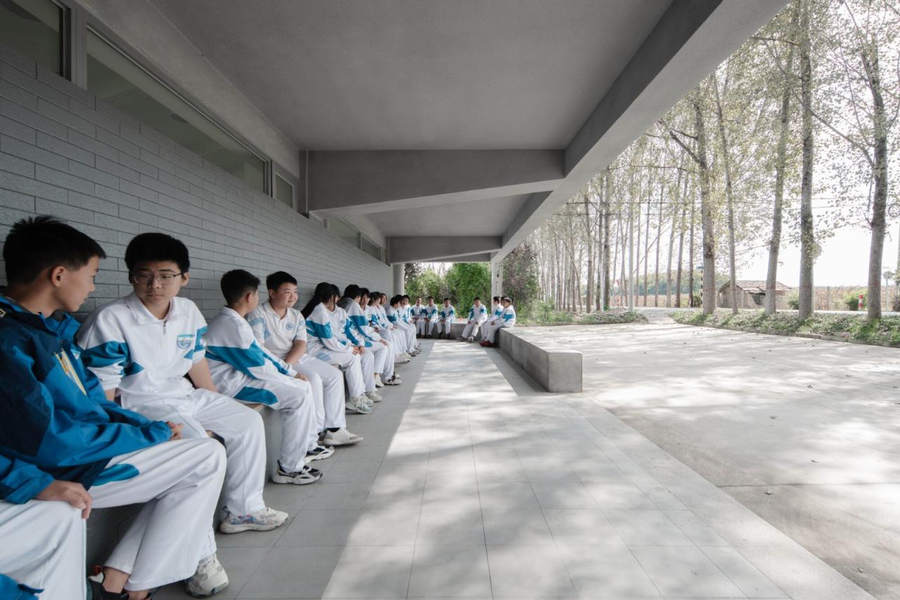 BIM建筑|陕西希望工程校园图书馆2.0 / 垣建筑 BIM建筑|陕西希望工程校园图书馆2.0 / 垣建筑