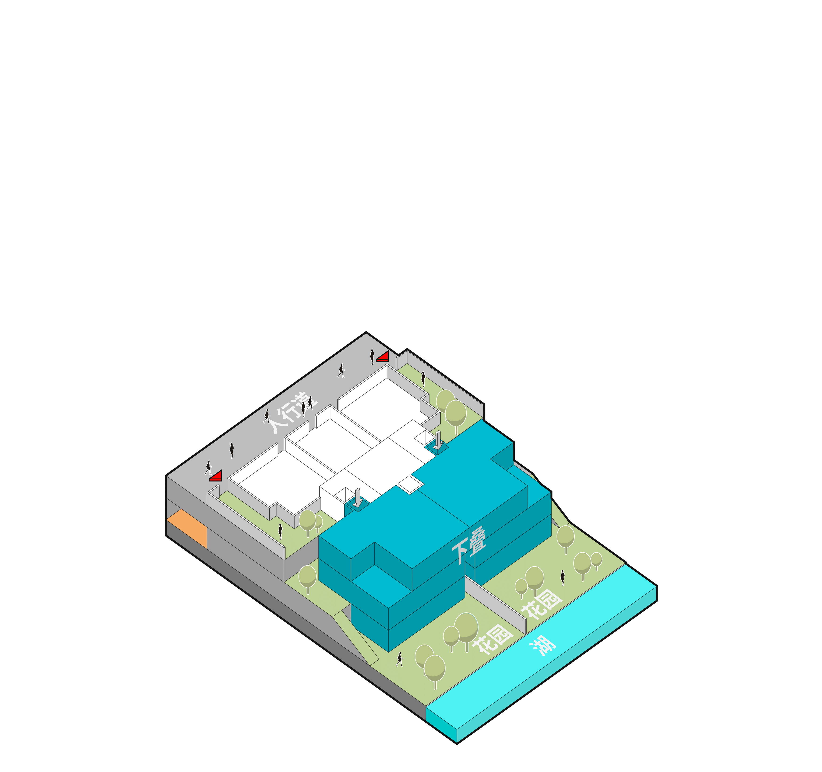 BIM建筑|成都麓湖黑石岛:垂直五连墅 / 孟凡浩-line+建筑事务所 BIM建筑|成都麓湖黑石岛:垂直五连墅 / 孟凡浩-line+建筑事务所