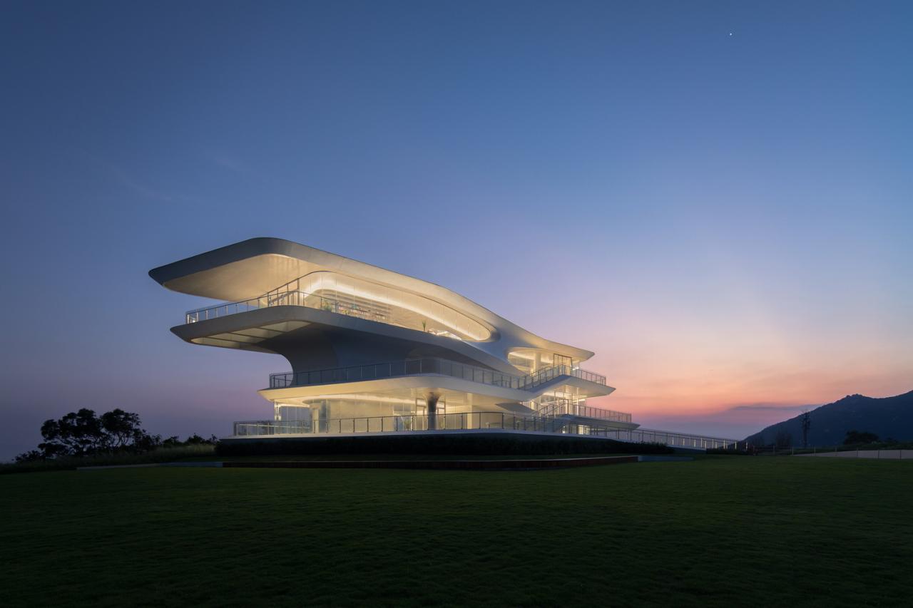 BIM建筑|孟凡浩深圳首作,山海新地标,盐田云海驿站 / line+建筑事务所 BIM建筑|孟凡浩深圳首作,山海新地标,盐田云海驿站 / line+建筑事务所