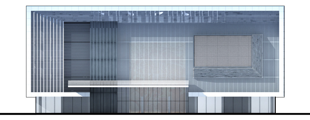 BIM建筑|神木新闻文化中心 / 中科院建筑设计研究院有限公司 BIM建筑|神木新闻文化中心 / 中科院建筑设计研究院有限公司