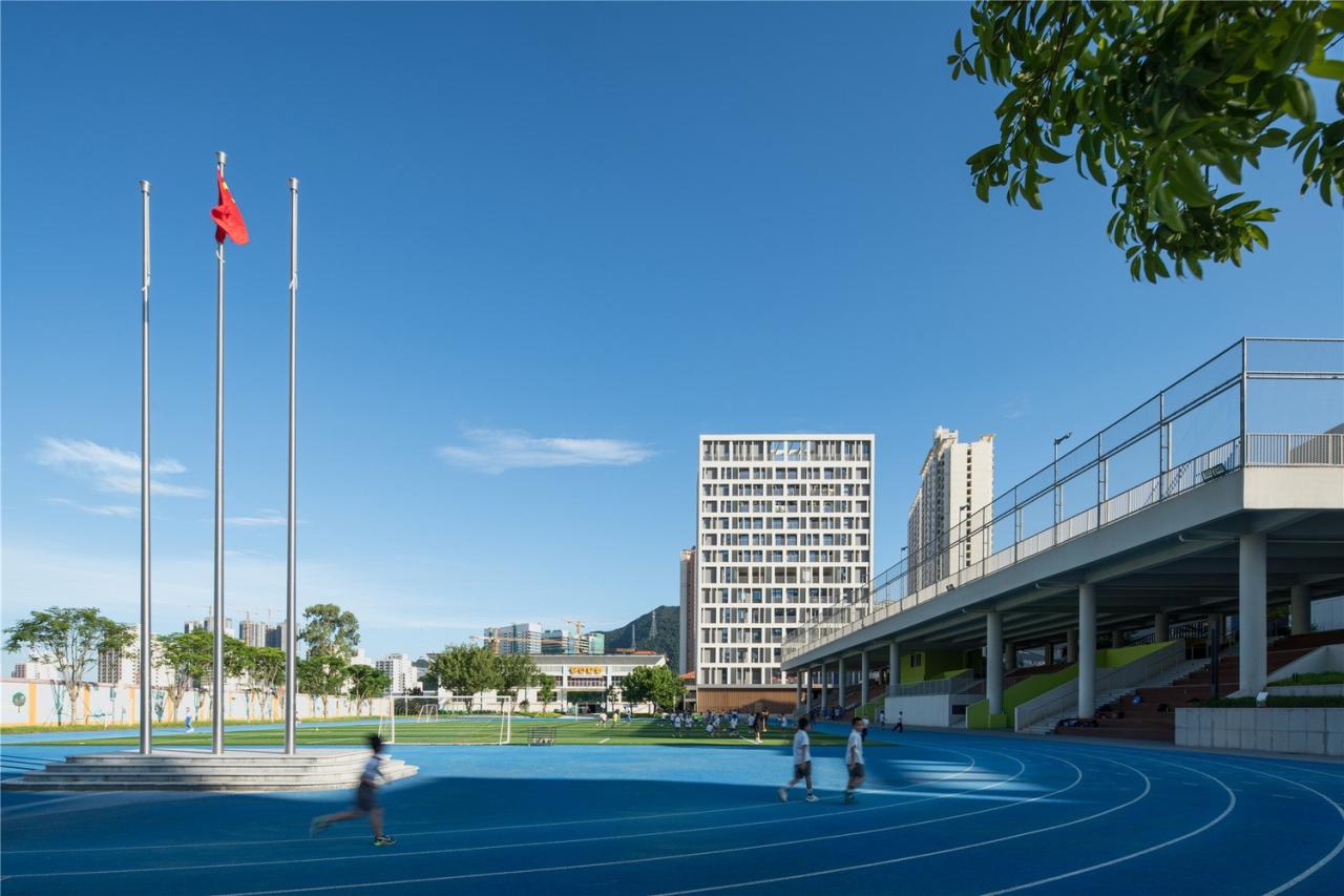 BIM建筑|深圳市坪山区科源实验学校 / 申都设计 BIM建筑|深圳市坪山区科源实验学校 / 申都设计