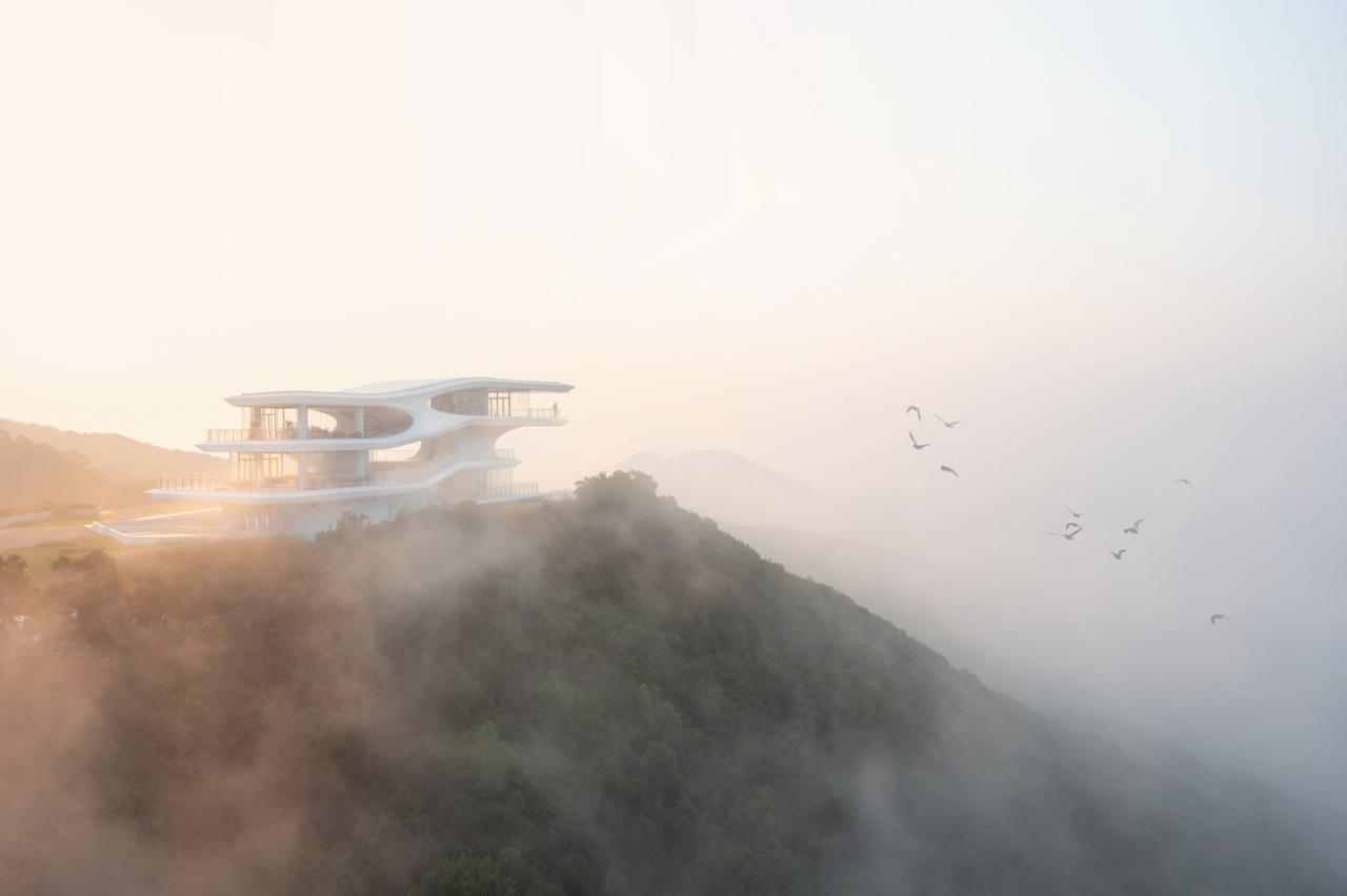 BIM建筑|孟凡浩深圳首作,山海新地标,盐田云海驿站 / line+建筑事务所 BIM建筑|孟凡浩深圳首作,山海新地标,盐田云海驿站 / line+建筑事务所
