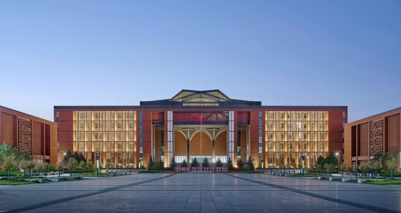 BIM建筑|神木中学项目 / 中科院建筑设计研究院有限公司 BIM建筑|神木中学项目 / 中科院建筑设计研究院有限公司