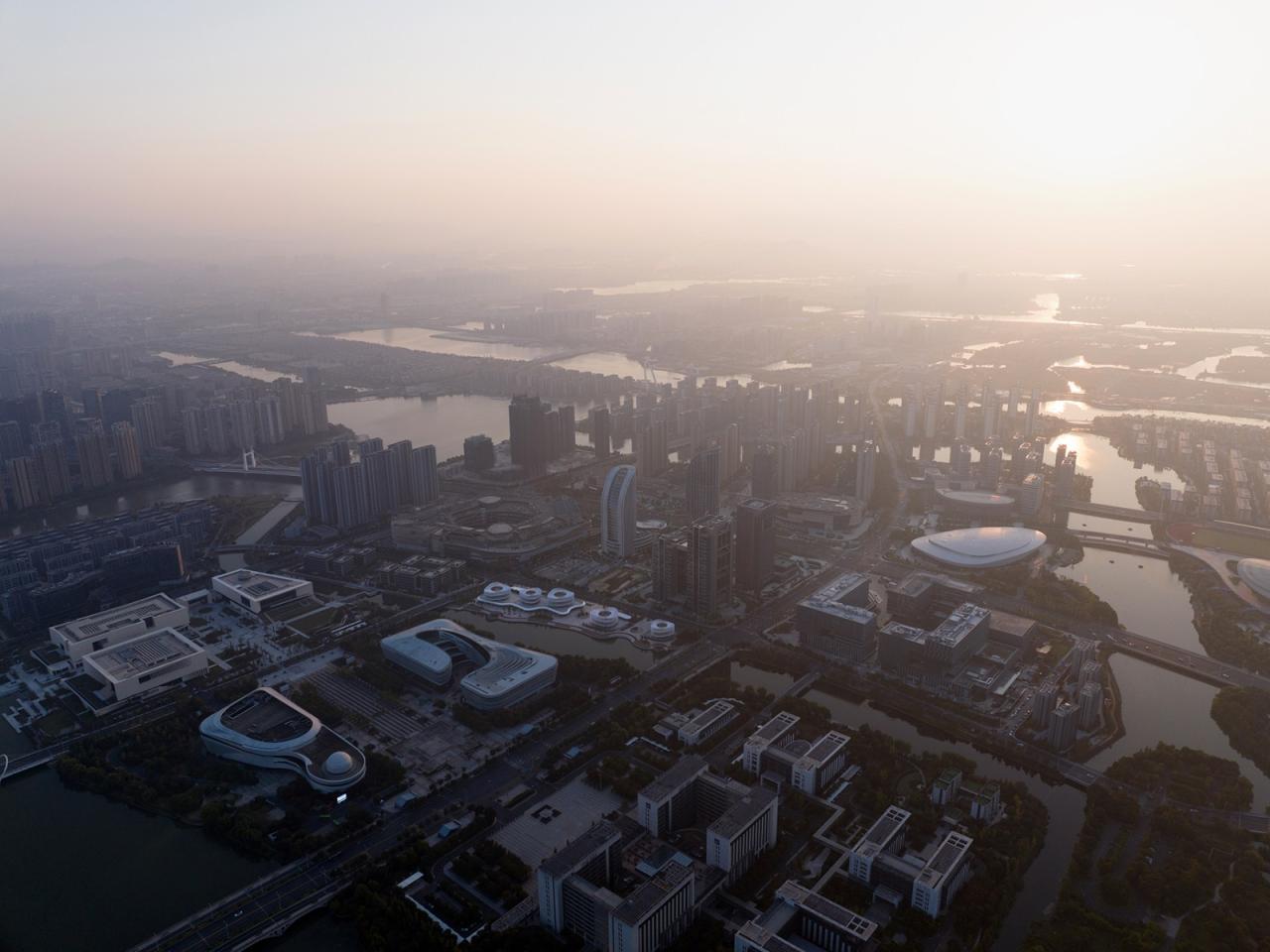 BIM建筑|兰花阁:九流渡滨河艺术街区 / UUA建筑师事务所 BIM建筑|兰花阁:九流渡滨河艺术街区 / UUA建筑师事务所