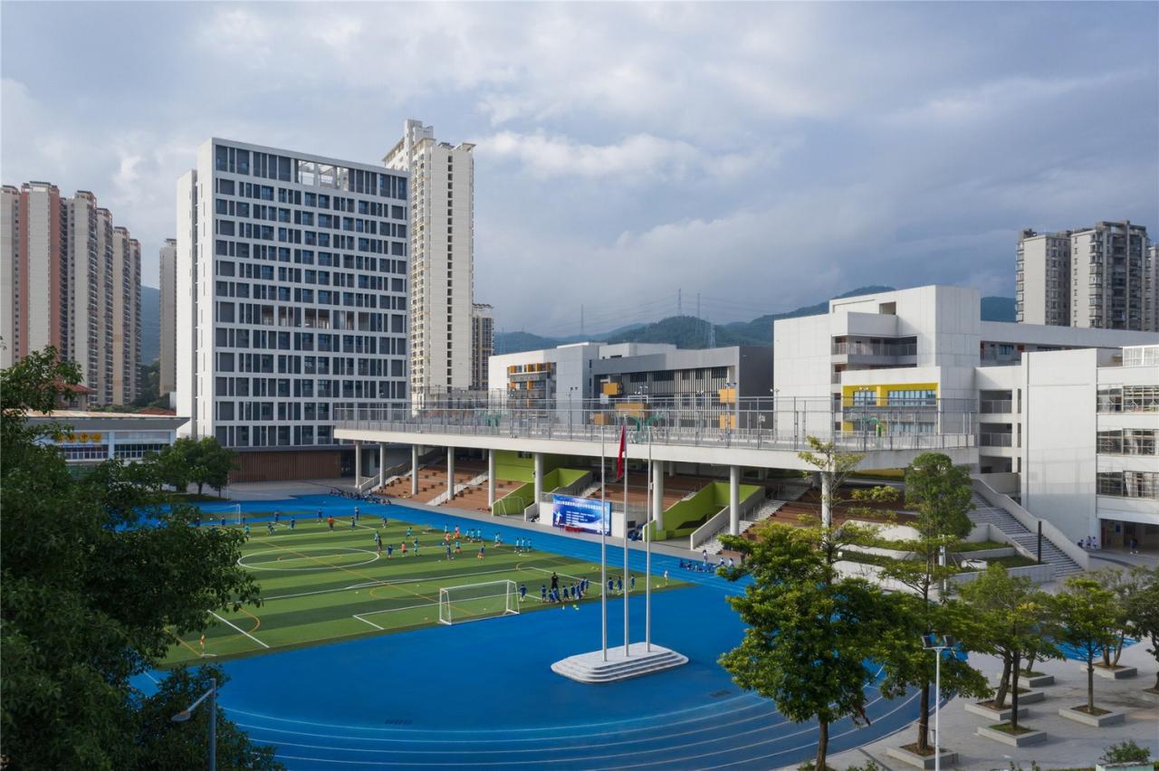 BIM建筑|深圳市坪山区科源实验学校 / 申都设计 BIM建筑|深圳市坪山区科源实验学校 / 申都设计