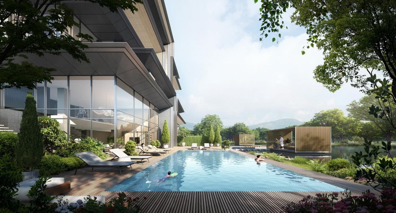 BIM建筑|成都麓湖黑石岛:垂直五连墅 / 孟凡浩-line+建筑事务所 BIM建筑|成都麓湖黑石岛:垂直五连墅 / 孟凡浩-line+建筑事务所