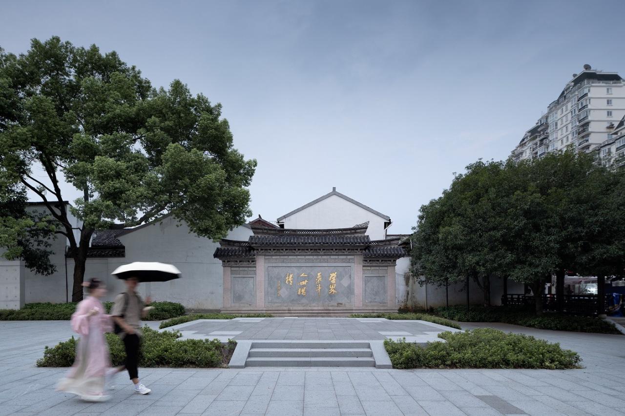 BIM建筑|蔡元培广场及孑民图书馆 / 浙江大学建筑设计研究院 BIM建筑|蔡元培广场及孑民图书馆 / 浙江大学建筑设计研究院