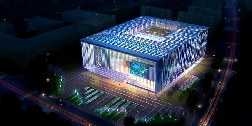 BIM建筑|神木新闻文化中心 / 中科院建筑设计研究院有限公司 BIM建筑|神木新闻文化中心 / 中科院建筑设计研究院有限公司