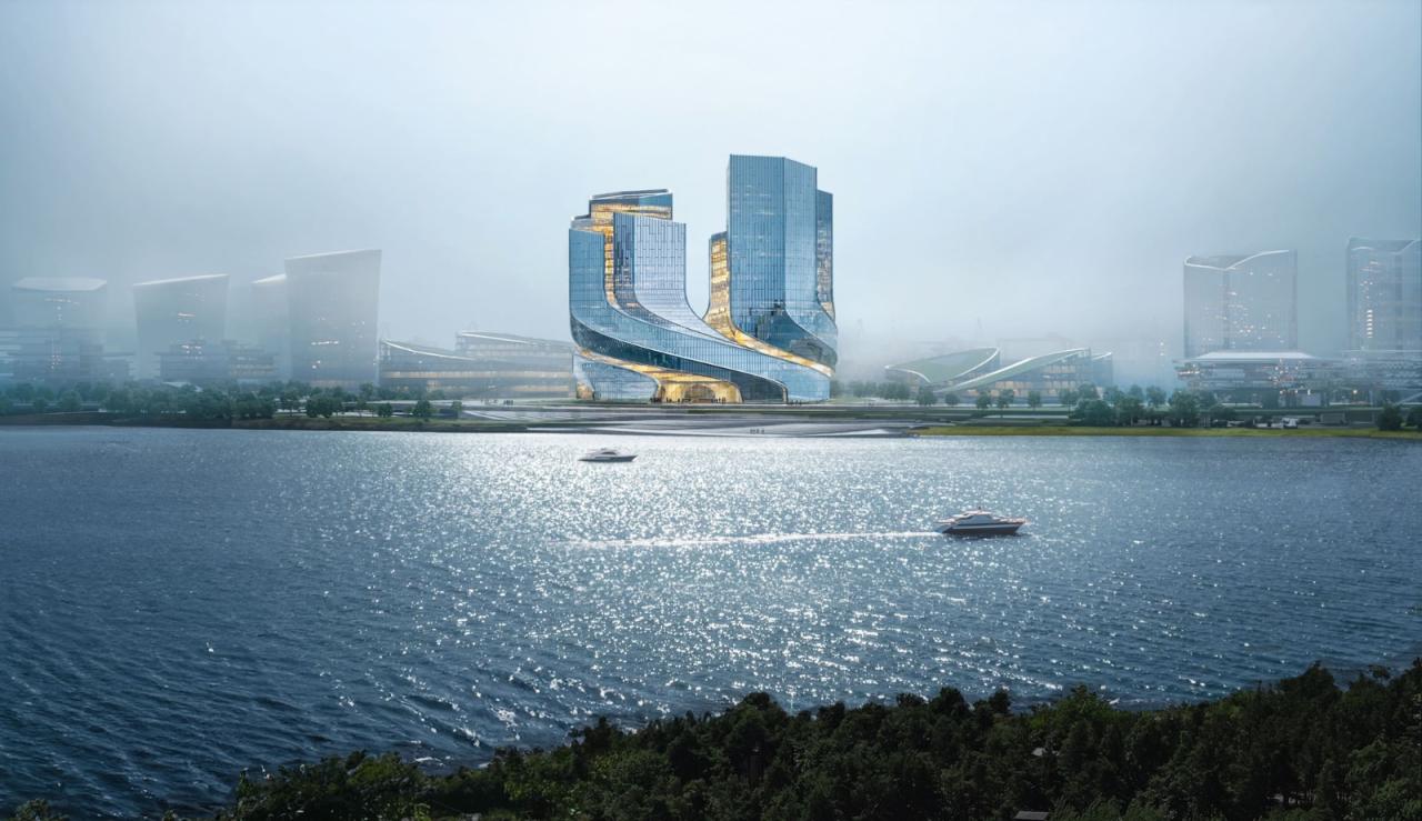 BIM建筑|螺旋大楼:‘腾讯深圳新总部’设计竞赛 / 奥雷·舍人 BIM建筑|螺旋大楼:‘腾讯深圳新总部’设计竞赛 / 奥雷·舍人
