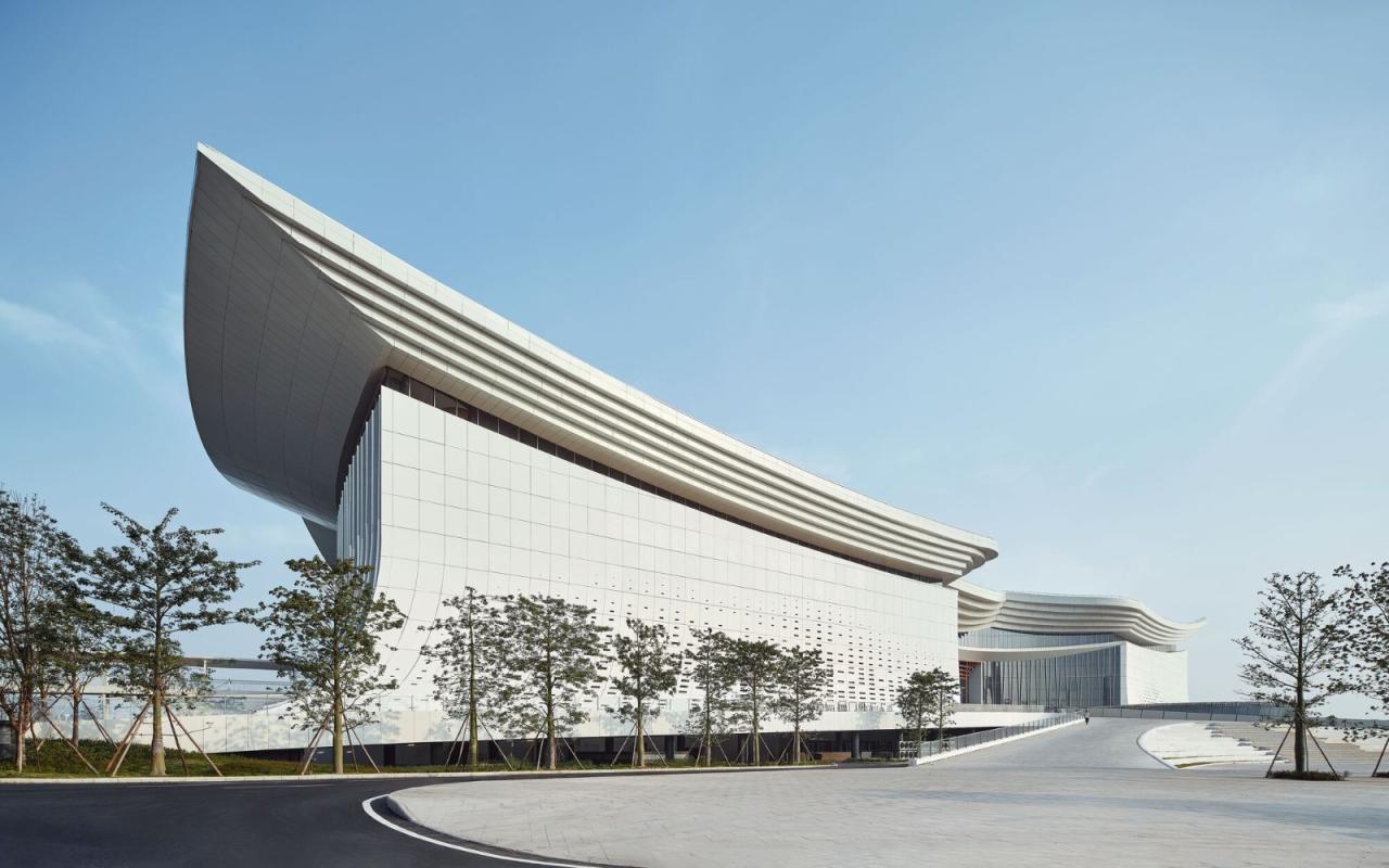 BIM建筑|南沙国际金融论坛(IFF)永久会址 / 同济大学建筑设计研究院 BIM建筑|南沙国际金融论坛(IFF)永久会址 / 同济大学建筑设计研究院
