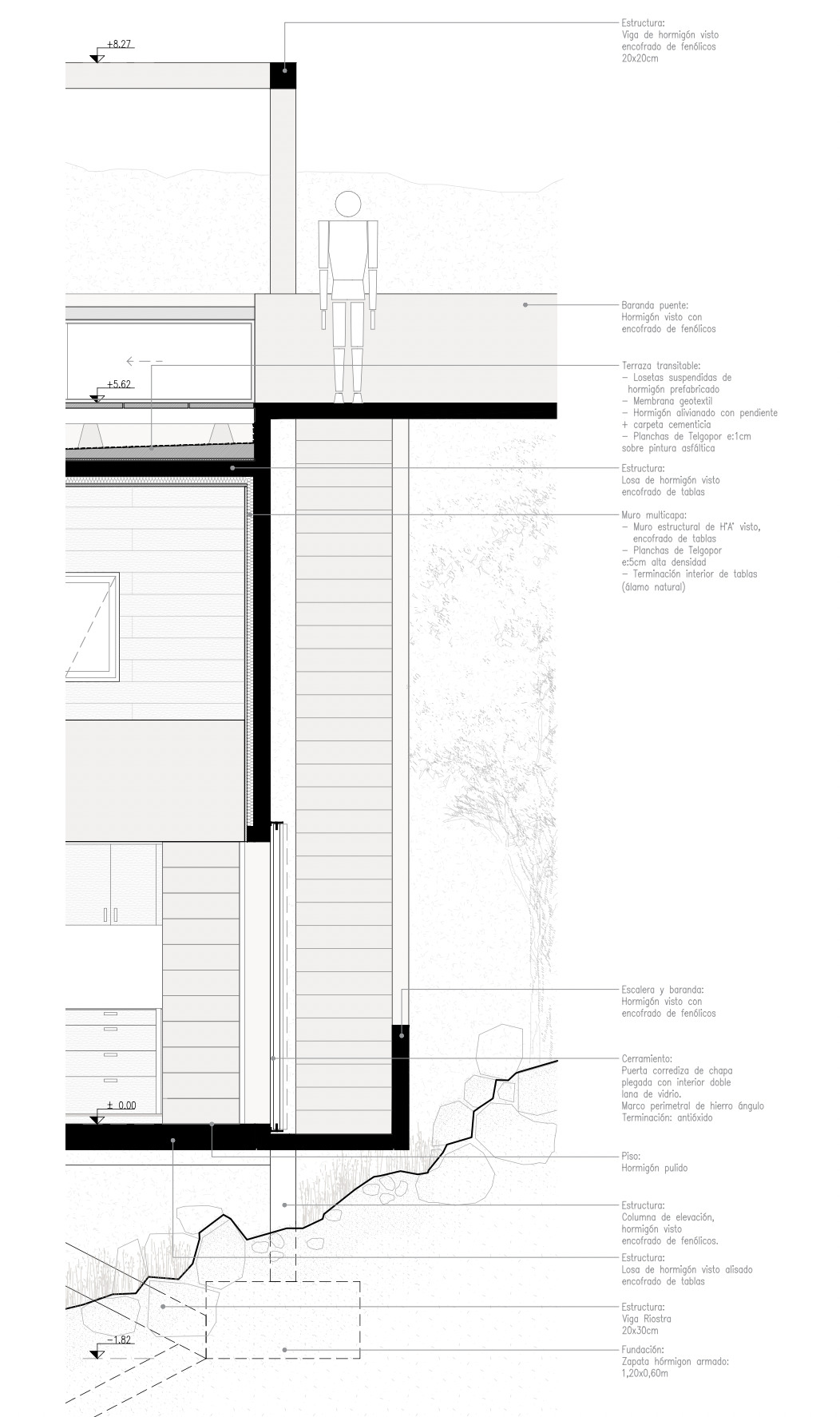 BIM建筑|高处之宅 / Agustín Berzero + Manuel Gonzalez Veglia (Tectum arquitectura) BIM建筑|高处之宅 / Agustín Berzero + Manuel Gonzalez Veglia (Tectum arquitectura)
