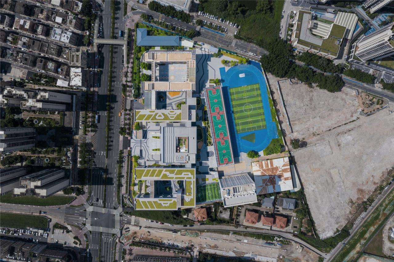BIM建筑|深圳市坪山区科源实验学校 / 申都设计 BIM建筑|深圳市坪山区科源实验学校 / 申都设计