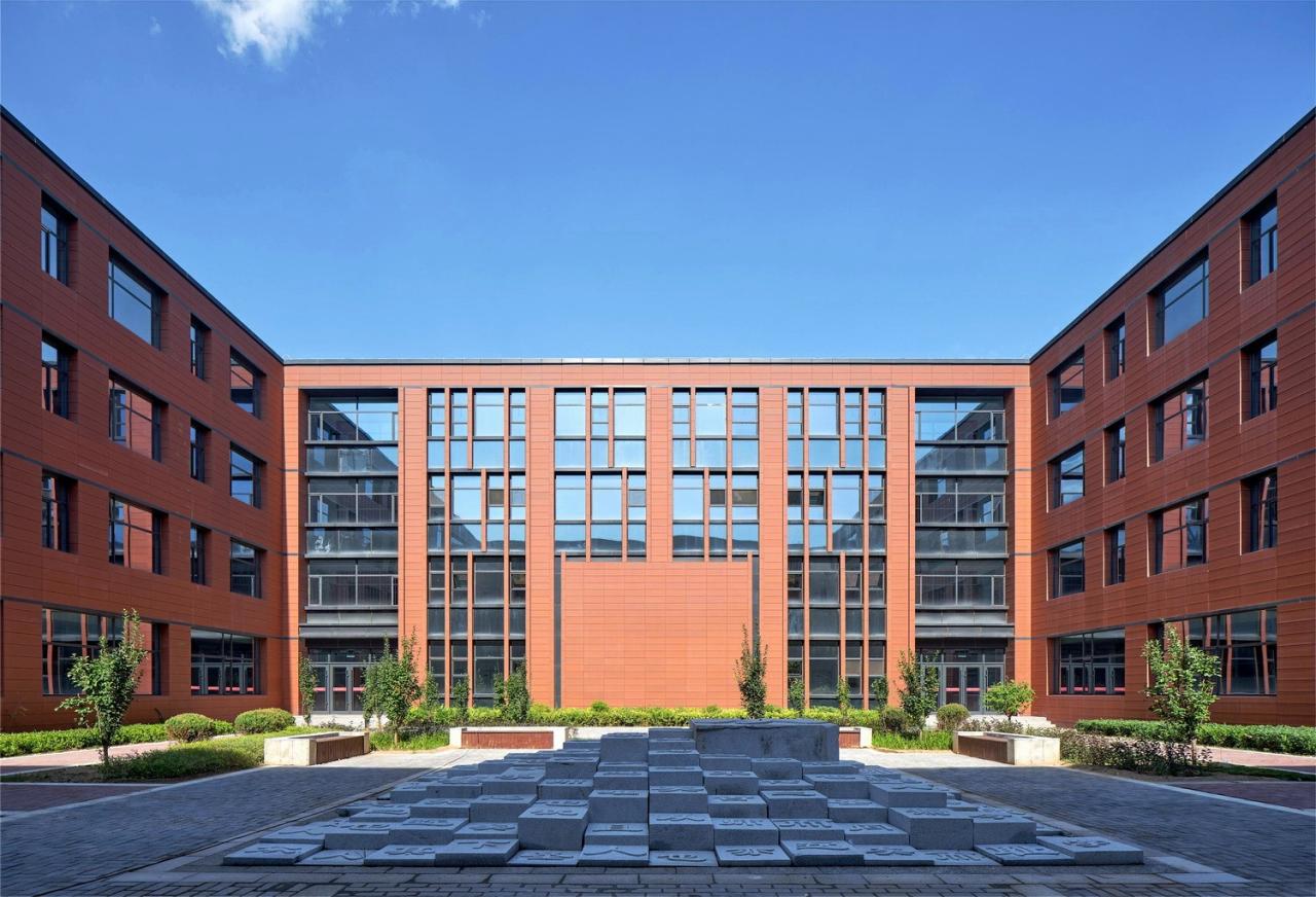 BIM建筑|神木中学项目 / 中科院建筑设计研究院有限公司 BIM建筑|神木中学项目 / 中科院建筑设计研究院有限公司