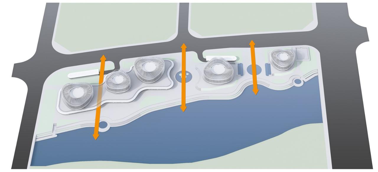 BIM建筑|兰花阁:九流渡滨河艺术街区 / UUA建筑师事务所 BIM建筑|兰花阁:九流渡滨河艺术街区 / UUA建筑师事务所