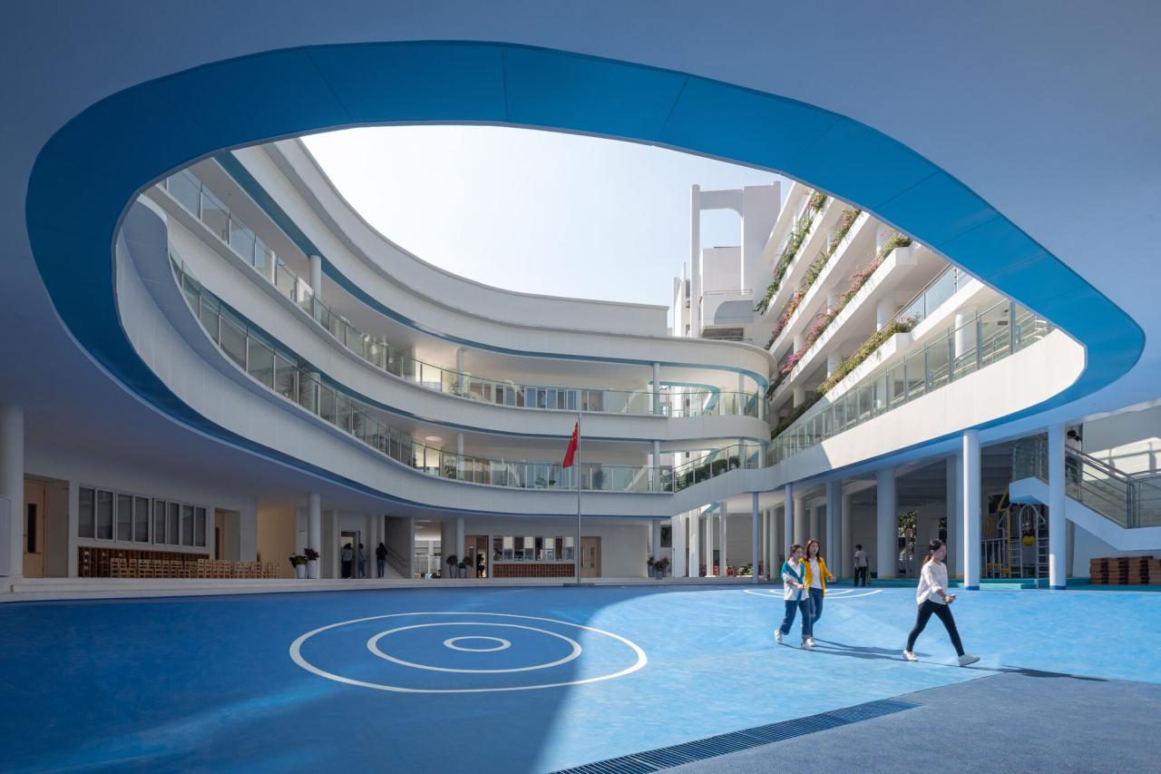 BIM建筑|深圳市第二幼儿园 / 徐昀超建筑工作室 BIM建筑|深圳市第二幼儿园 / 徐昀超建筑工作室
