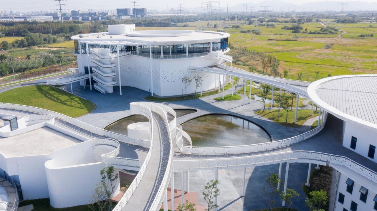 BIM建筑|宜兴城市污水资源概念厂 / 清华院 素朴工作室 BIM建筑|宜兴城市污水资源概念厂 / 清华院 素朴工作室