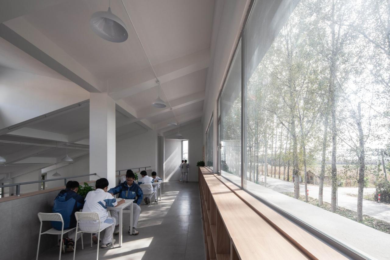 BIM建筑|陕西希望工程校园图书馆2.0 / 垣建筑 BIM建筑|陕西希望工程校园图书馆2.0 / 垣建筑