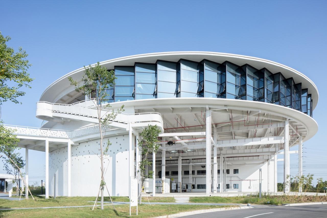 BIM建筑|宜兴城市污水资源概念厂 / 清华院 素朴工作室 BIM建筑|宜兴城市污水资源概念厂 / 清华院 素朴工作室