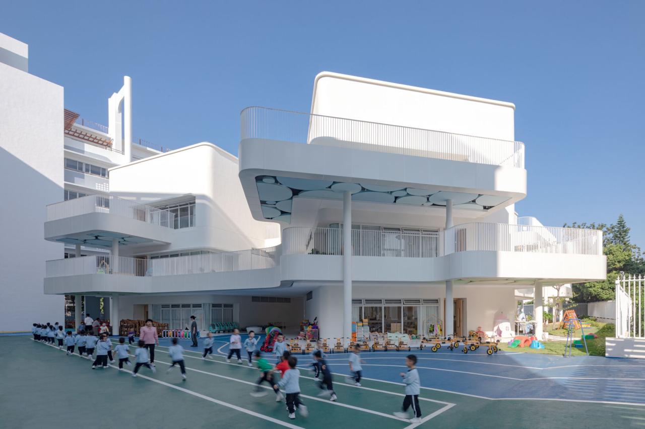 BIM建筑|深圳市第二幼儿园 / 徐昀超建筑工作室 BIM建筑|深圳市第二幼儿园 / 徐昀超建筑工作室