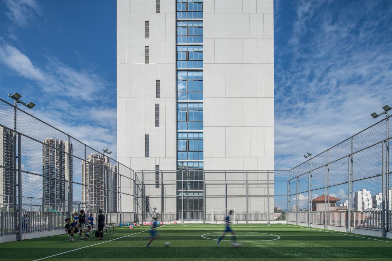 BIM建筑|深圳市坪山区科源实验学校 / 申都设计 BIM建筑|深圳市坪山区科源实验学校 / 申都设计