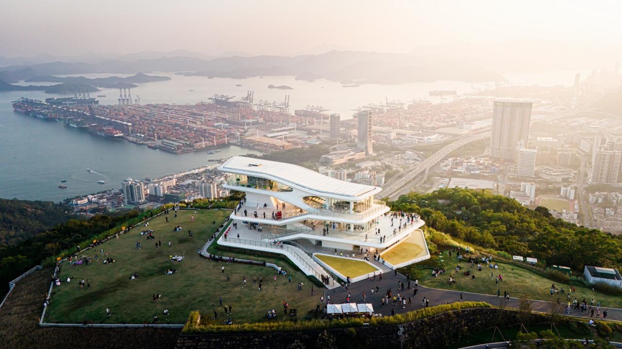 BIM建筑|孟凡浩深圳首作,山海新地标,盐田云海驿站 / line+建筑事务所 BIM建筑|孟凡浩深圳首作,山海新地标,盐田云海驿站 / line+建筑事务所