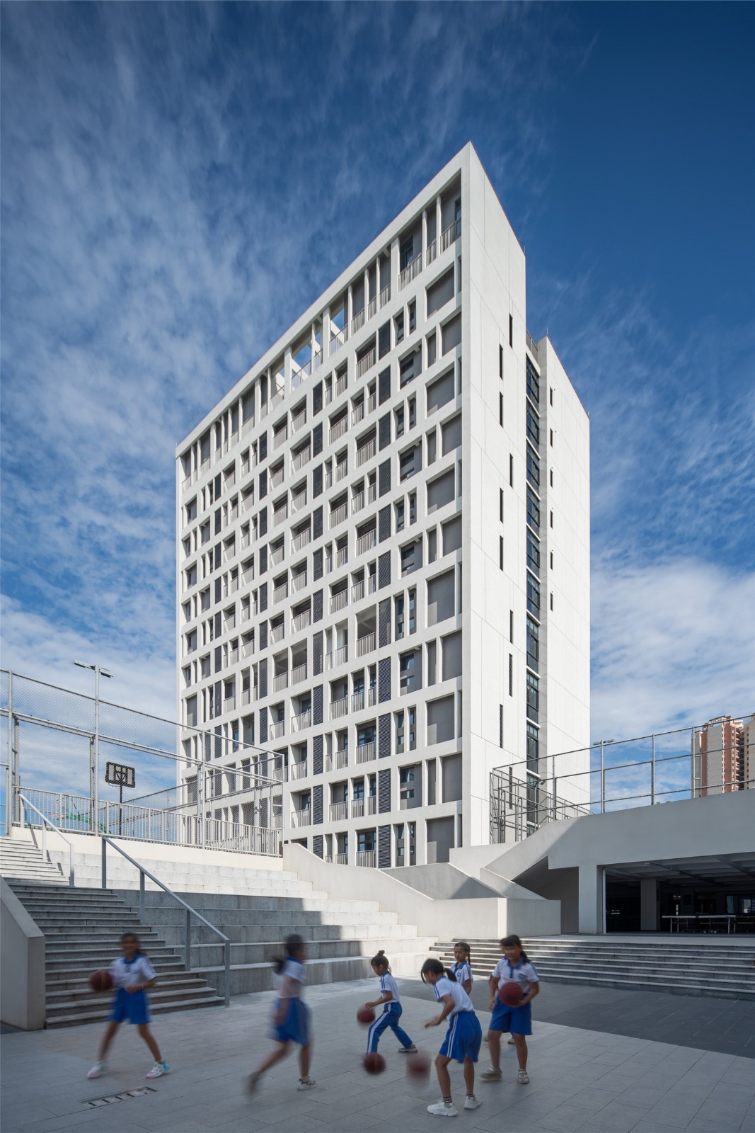 BIM建筑|深圳市坪山区科源实验学校 / 申都设计 BIM建筑|深圳市坪山区科源实验学校 / 申都设计