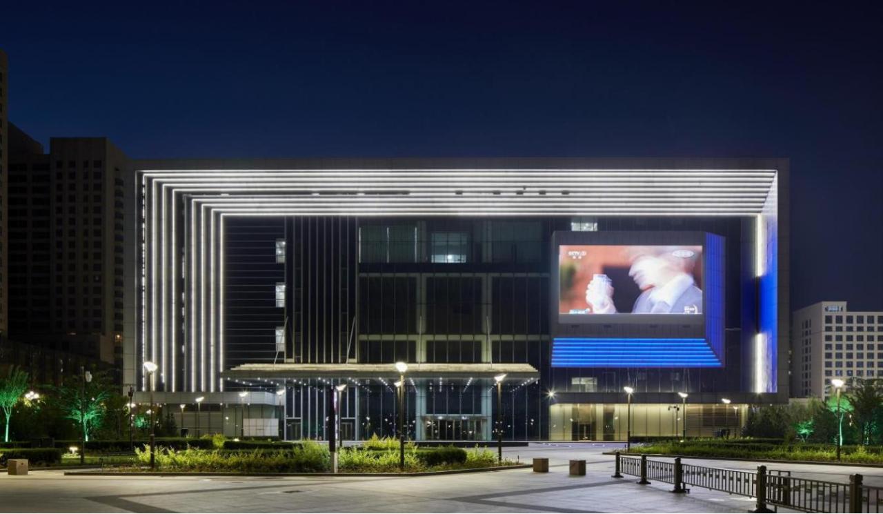 BIM建筑|神木新闻文化中心 / 中科院建筑设计研究院有限公司 BIM建筑|神木新闻文化中心 / 中科院建筑设计研究院有限公司