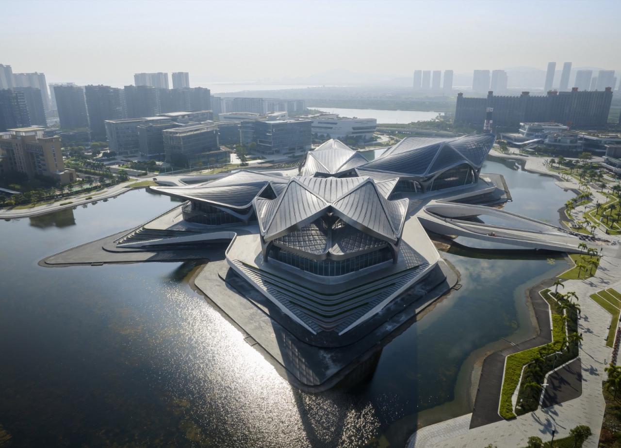 BIM建筑|珠海金湾市民艺术中心 / 扎哈·哈迪德建筑事务所 BIM建筑|珠海金湾市民艺术中心 / 扎哈·哈迪德建筑事务所