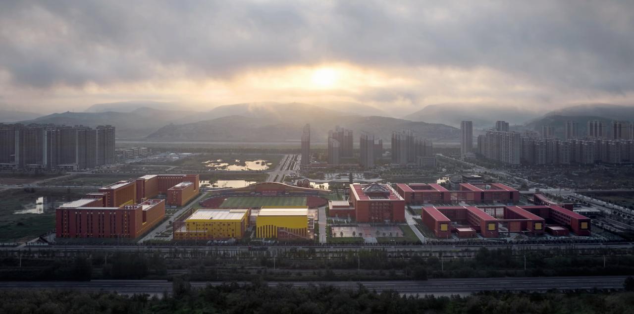 BIM建筑|神木中学项目 / 中科院建筑设计研究院有限公司 BIM建筑|神木中学项目 / 中科院建筑设计研究院有限公司