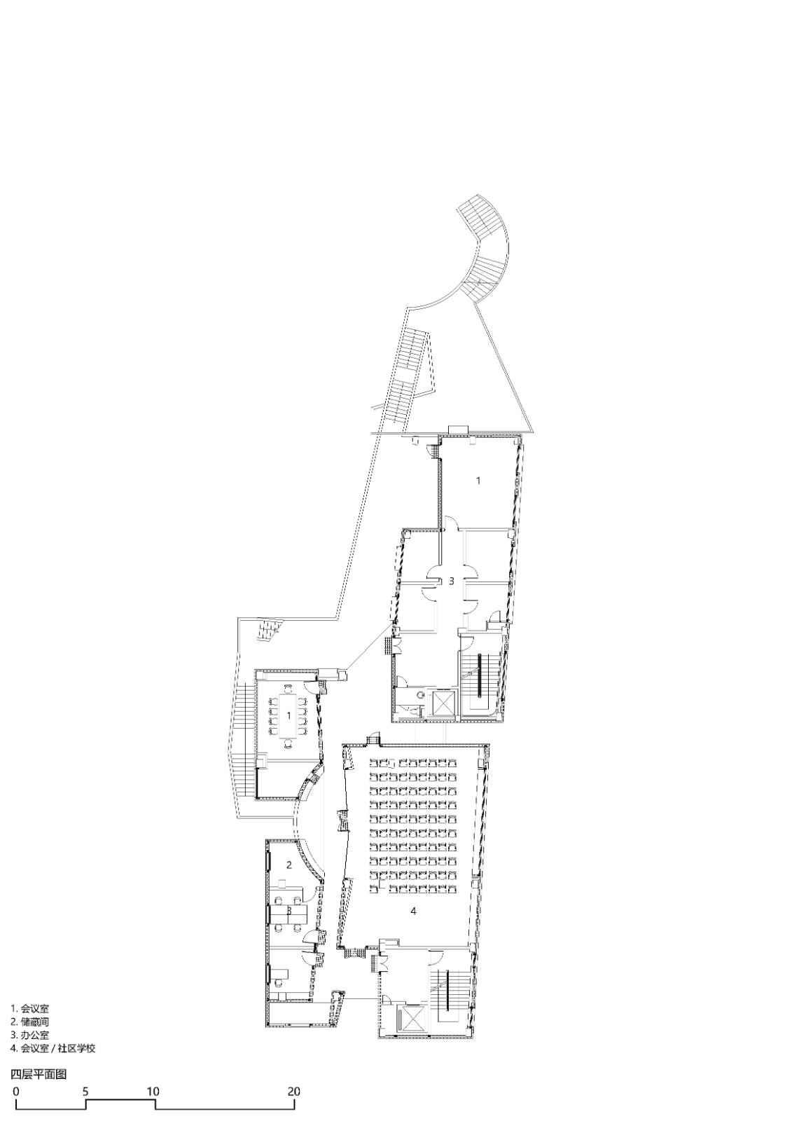 BIM建筑|南头城社区中心 / 非常建筑 BIM建筑|南头城社区中心 / 非常建筑