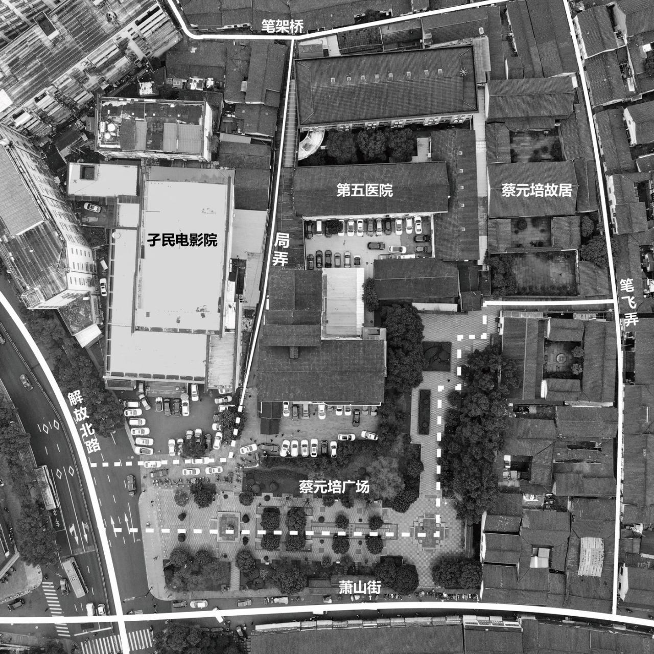BIM建筑|蔡元培广场及孑民图书馆 / 浙江大学建筑设计研究院 BIM建筑|蔡元培广场及孑民图书馆 / 浙江大学建筑设计研究院