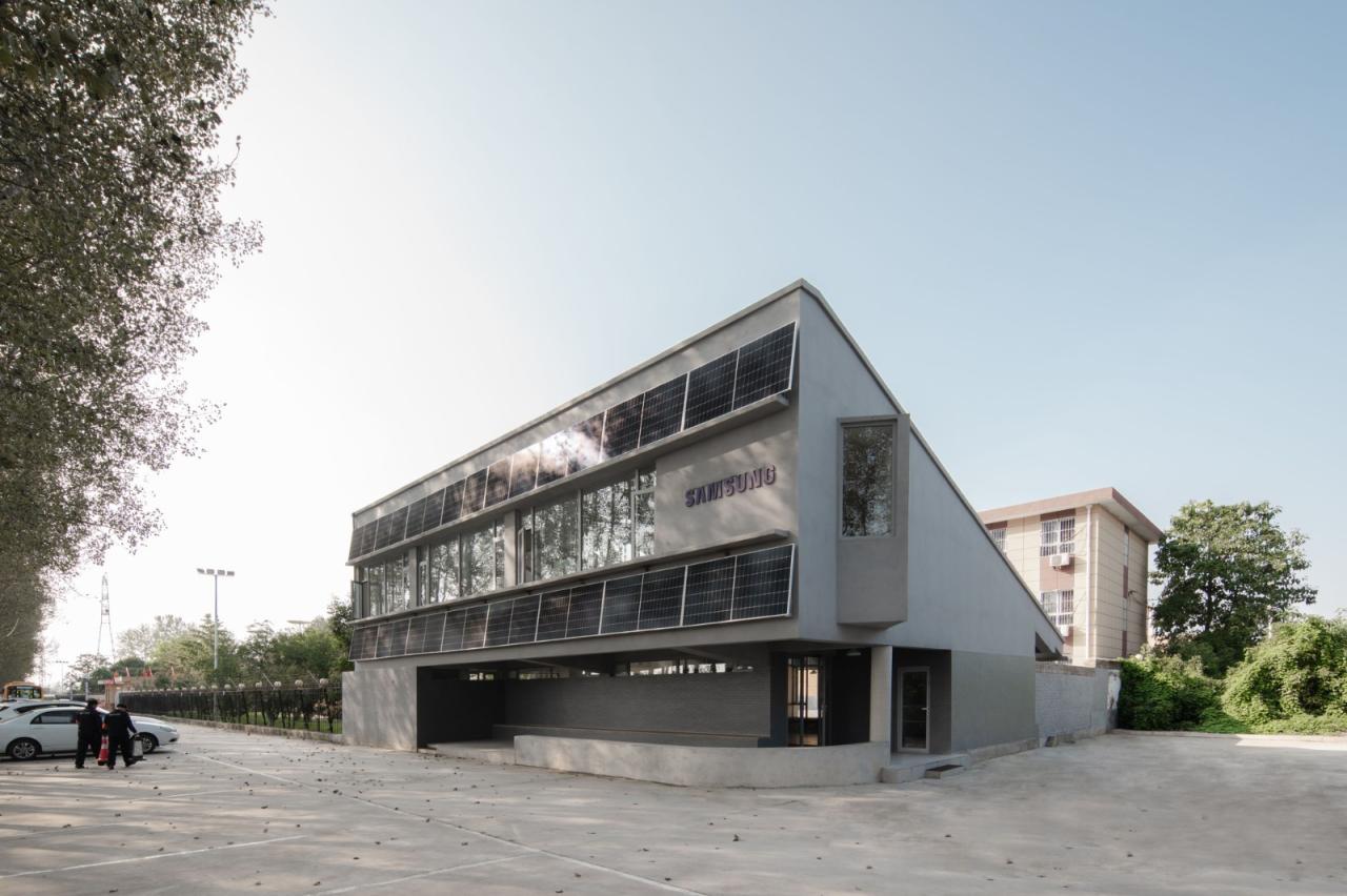 BIM建筑|陕西希望工程校园图书馆2.0 / 垣建筑 BIM建筑|陕西希望工程校园图书馆2.0 / 垣建筑