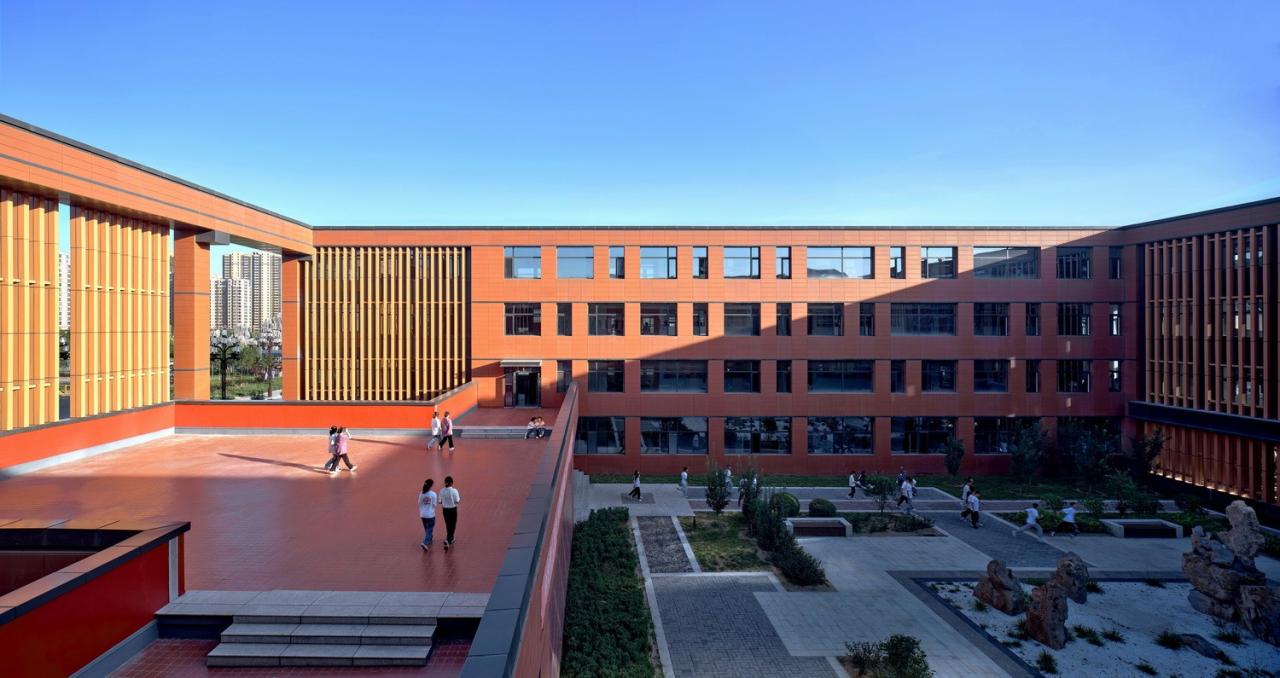 BIM建筑|神木中学项目 / 中科院建筑设计研究院有限公司 BIM建筑|神木中学项目 / 中科院建筑设计研究院有限公司