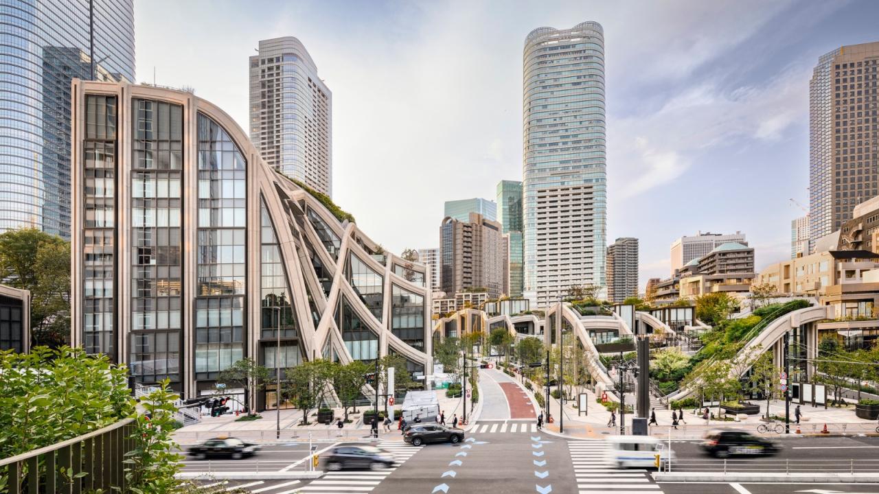 BIM建筑|东京麻布台新城 Azabudai Hills / Heatherwick BIM建筑|东京麻布台新城 Azabudai Hills / Heatherwick