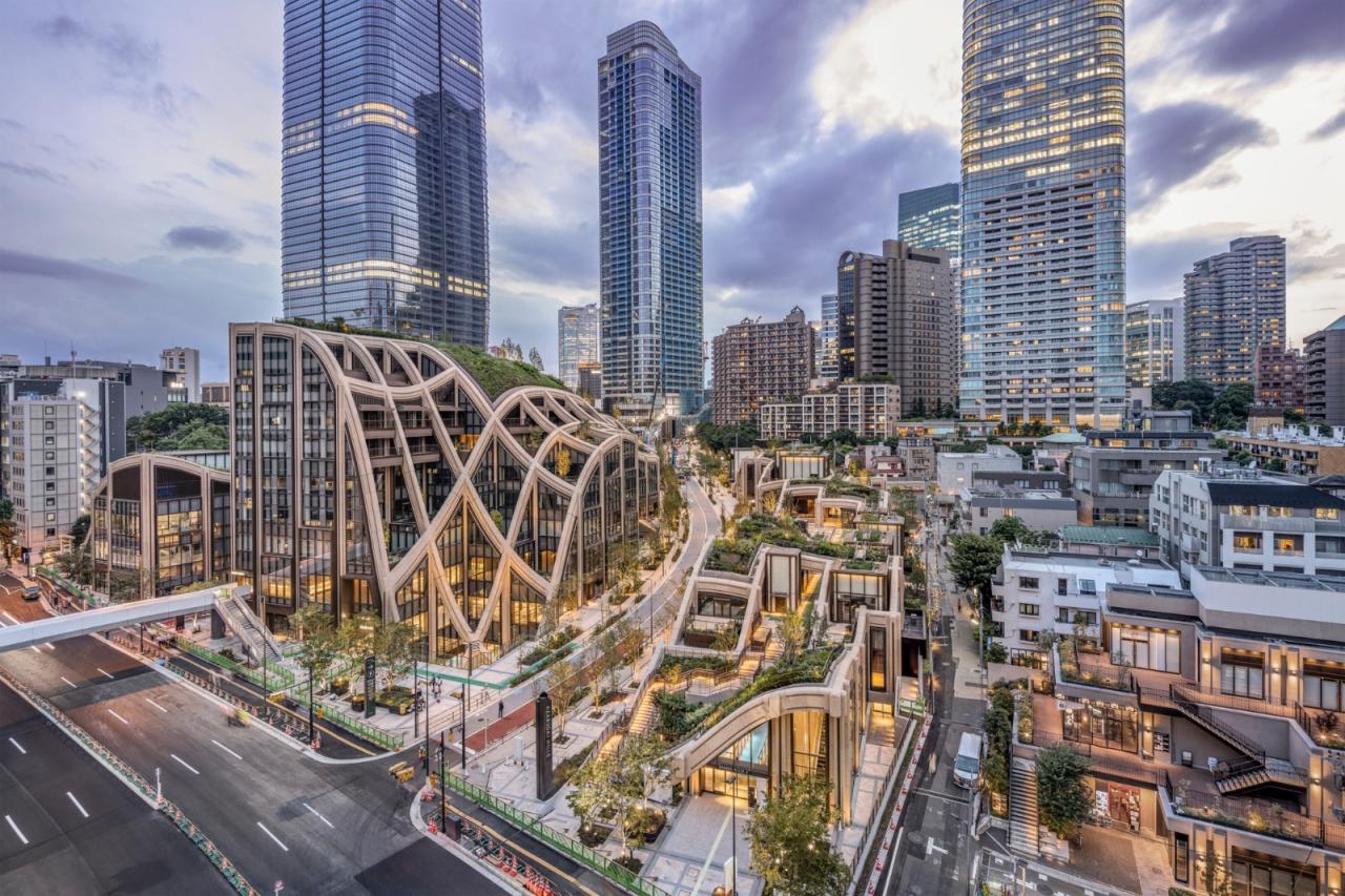 BIM建筑|东京麻布台新城 Azabudai Hills / Heatherwick BIM建筑|东京麻布台新城 Azabudai Hills / Heatherwick