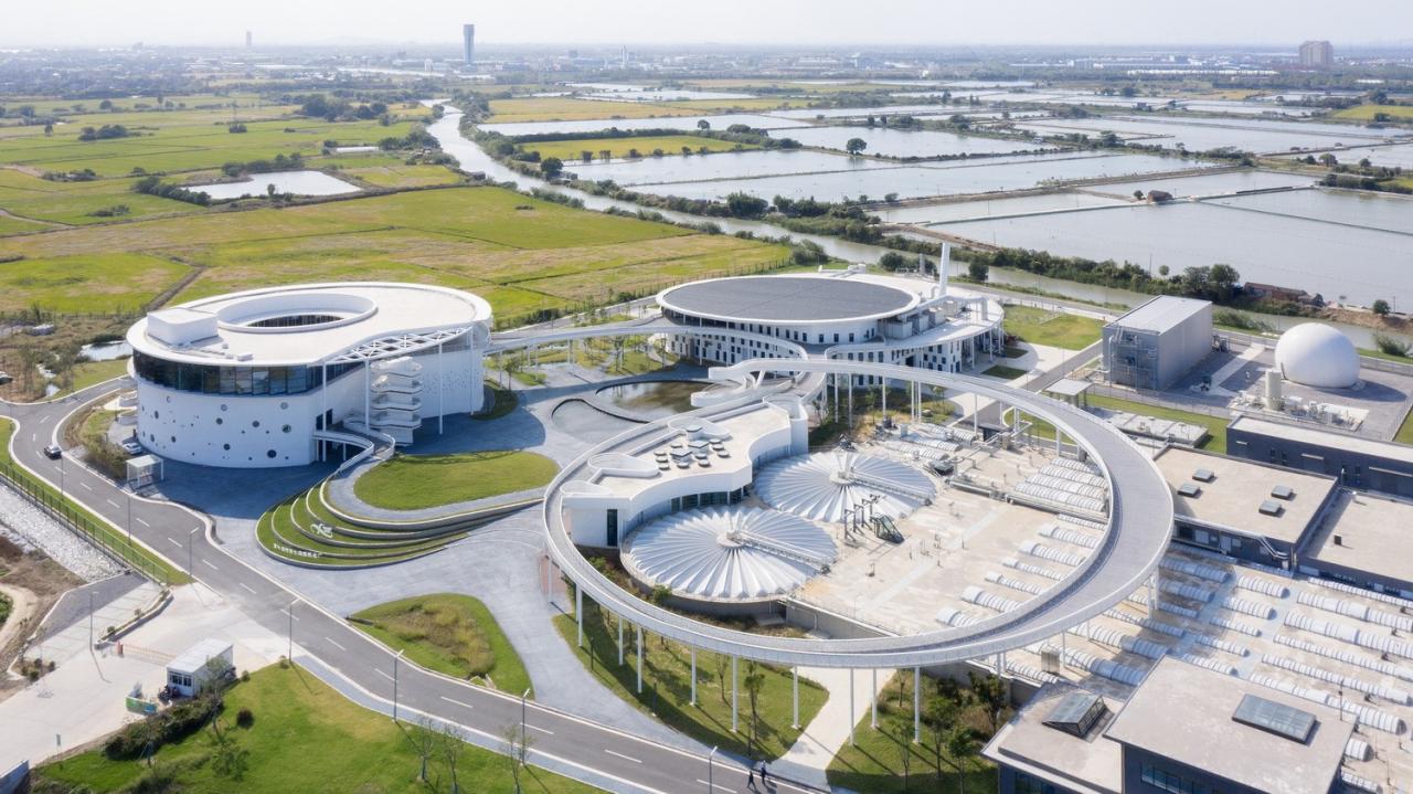 BIM建筑|宜兴城市污水资源概念厂 / 清华院 素朴工作室 BIM建筑|宜兴城市污水资源概念厂 / 清华院 素朴工作室