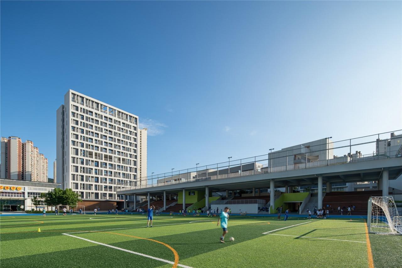 BIM建筑|深圳市坪山区科源实验学校 / 申都设计 BIM建筑|深圳市坪山区科源实验学校 / 申都设计