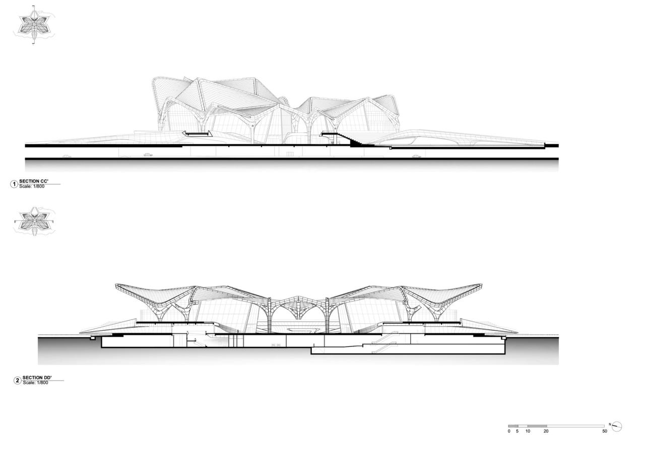 BIM建筑|珠海金湾市民艺术中心 / 扎哈·哈迪德建筑事务所 BIM建筑|珠海金湾市民艺术中心 / 扎哈·哈迪德建筑事务所