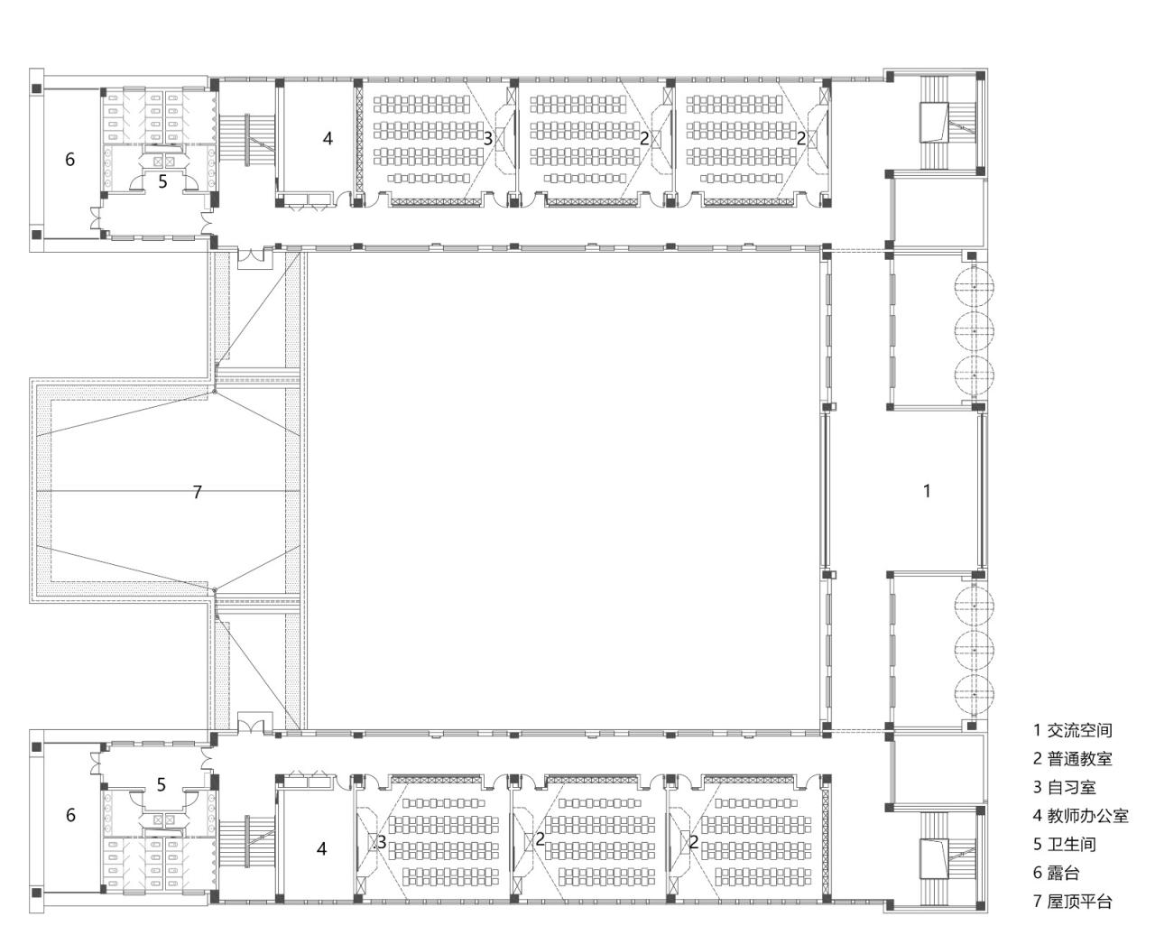BIM建筑|神木中学项目 / 中科院建筑设计研究院有限公司 BIM建筑|神木中学项目 / 中科院建筑设计研究院有限公司