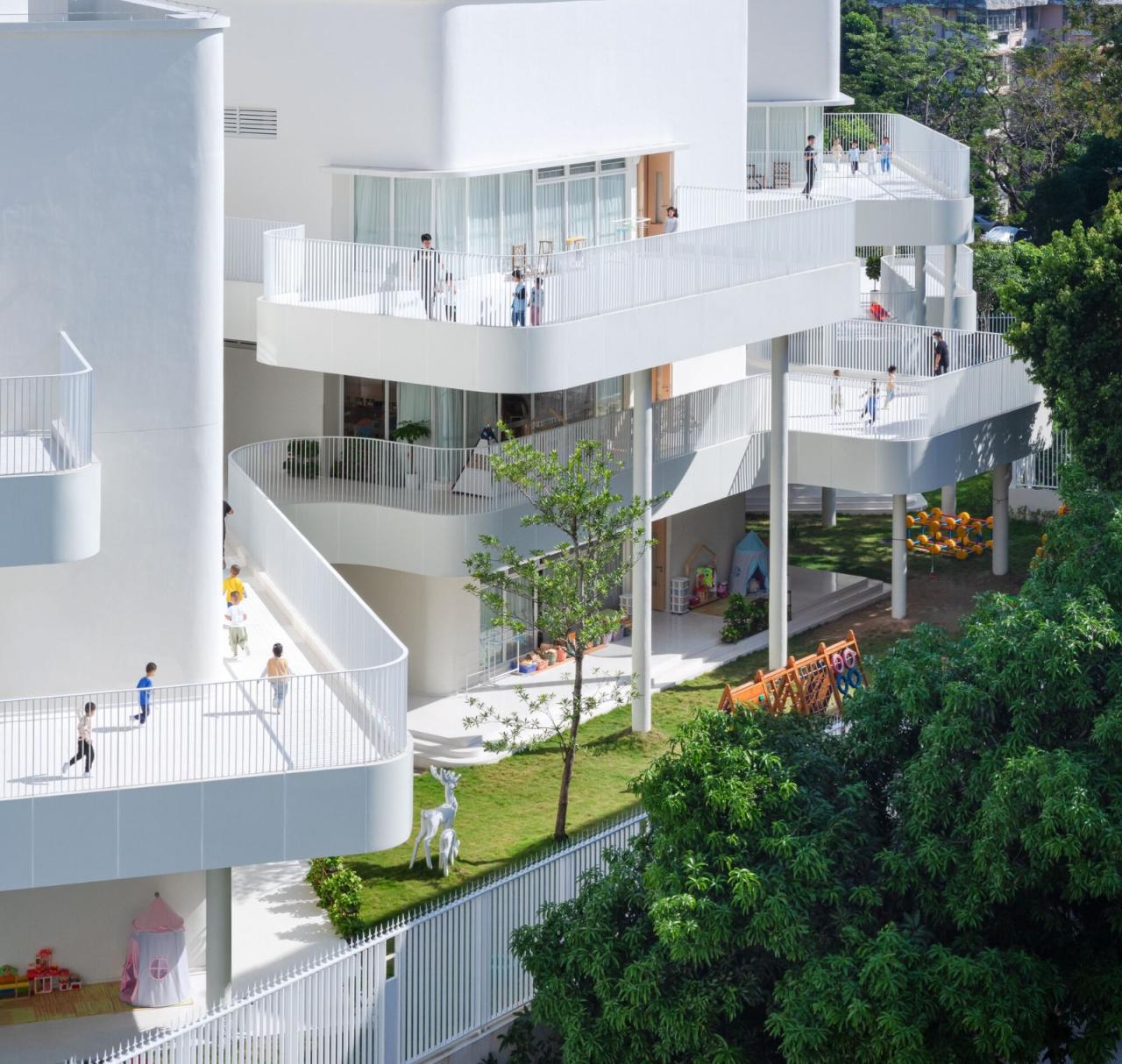BIM建筑|深圳市第二幼儿园 / 徐昀超建筑工作室 BIM建筑|深圳市第二幼儿园 / 徐昀超建筑工作室