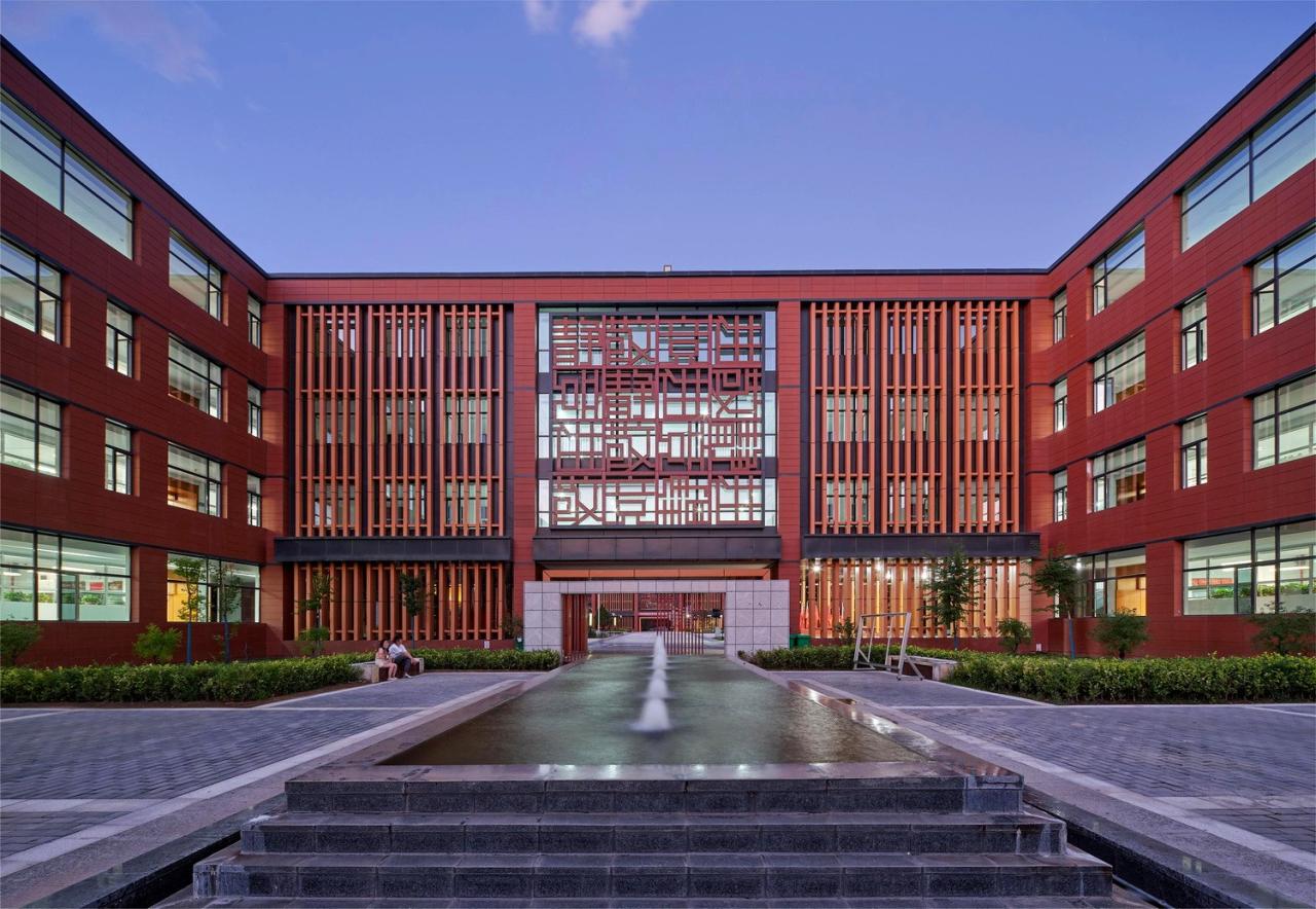 BIM建筑|神木中学项目 / 中科院建筑设计研究院有限公司 BIM建筑|神木中学项目 / 中科院建筑设计研究院有限公司