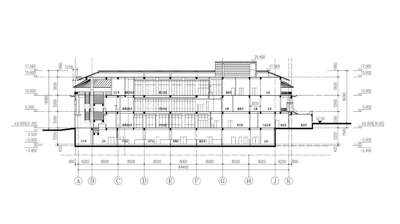 BIM建筑|厦门大学翔安校区中部学生食堂(思源餐厅)/ 厦门大学建筑设计研究院有限公司(AUAD) BIM建筑|厦门大学翔安校区中部学生食堂(思源餐厅)/ 厦门大学建筑设计研究院有限公司(AUAD)