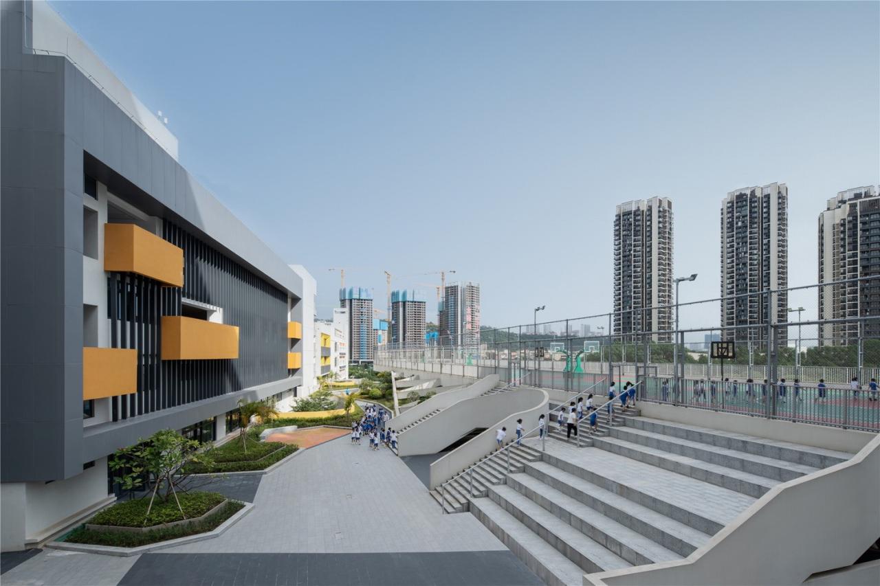 BIM建筑|深圳市坪山区科源实验学校 / 申都设计 BIM建筑|深圳市坪山区科源实验学校 / 申都设计