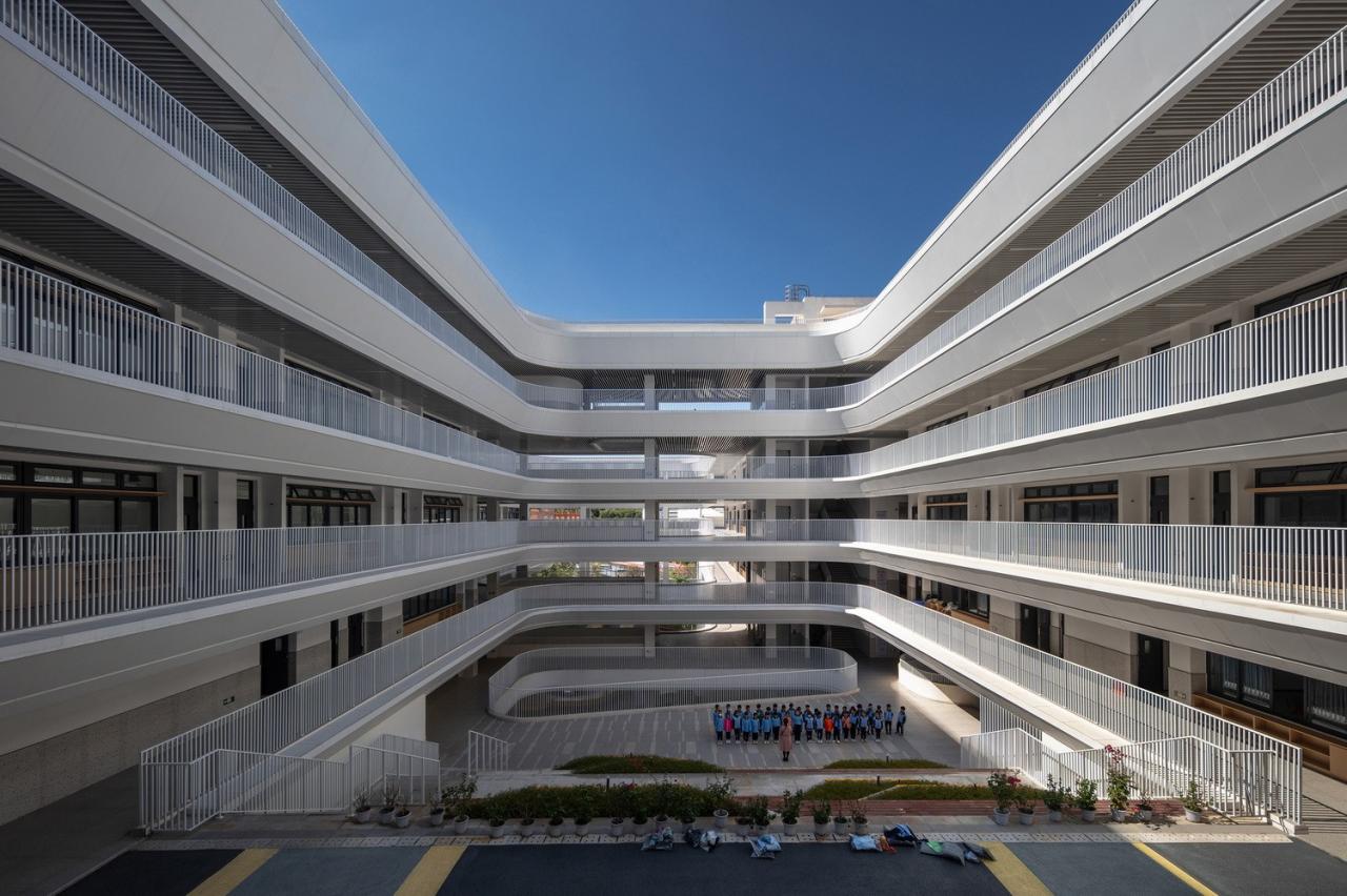 BIM建筑|厦门市金榜小学 / 厦门合立道工程设计一院 一致建筑工作室 BIM建筑|厦门市金榜小学 / 厦门合立道工程设计一院 一致建筑工作室