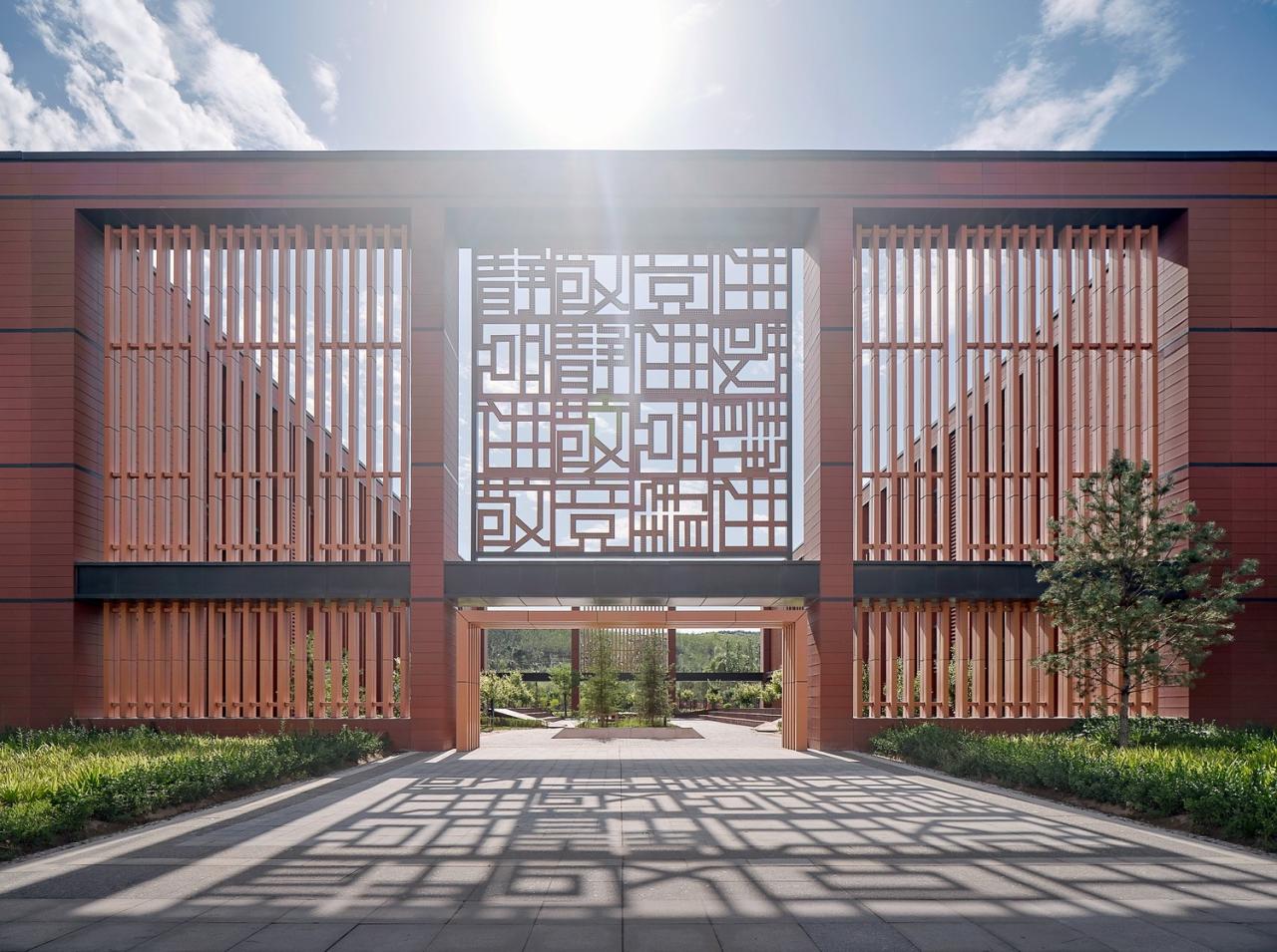 BIM建筑|神木中学项目 / 中科院建筑设计研究院有限公司 BIM建筑|神木中学项目 / 中科院建筑设计研究院有限公司