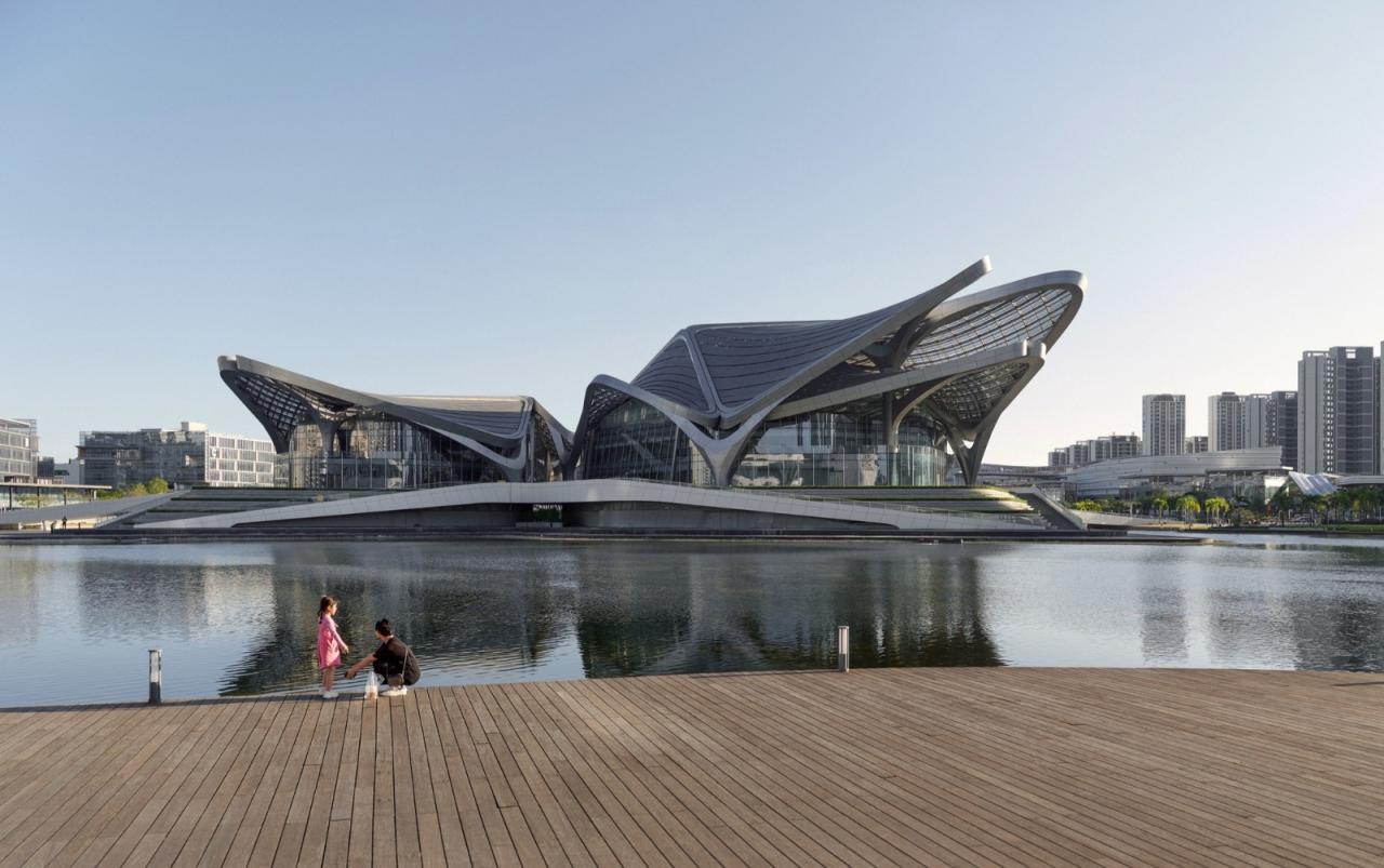 BIM建筑|珠海金湾市民艺术中心 / 扎哈·哈迪德建筑事务所 BIM建筑|珠海金湾市民艺术中心 / 扎哈·哈迪德建筑事务所